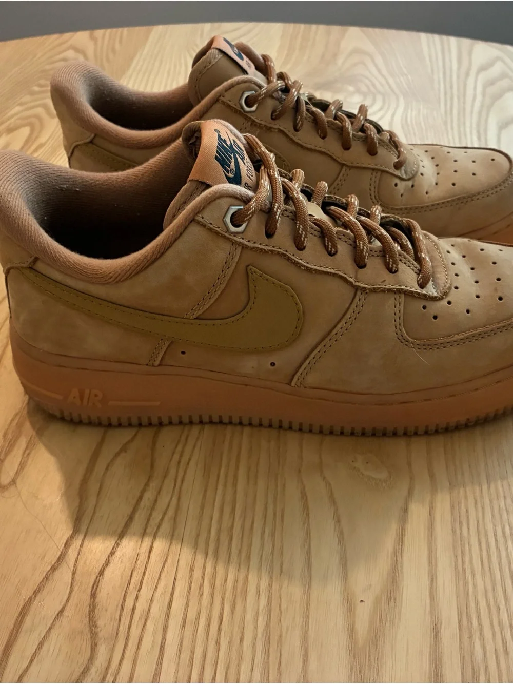 Nike Air Force 1 ’07 WB Wheat Flax Gum Sneakers Men’s Size 6